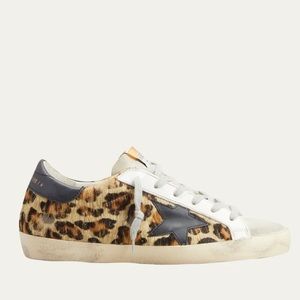 Golden Goose Leopard Print Sneaker
